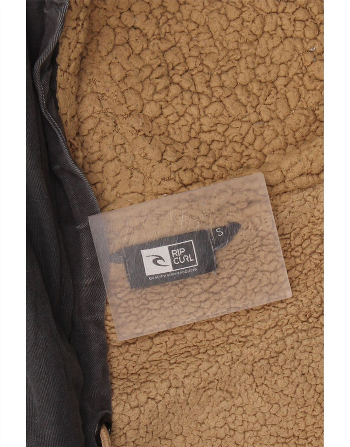 Suéter masculino RIP CURL com capuz e zíper pequeno preto