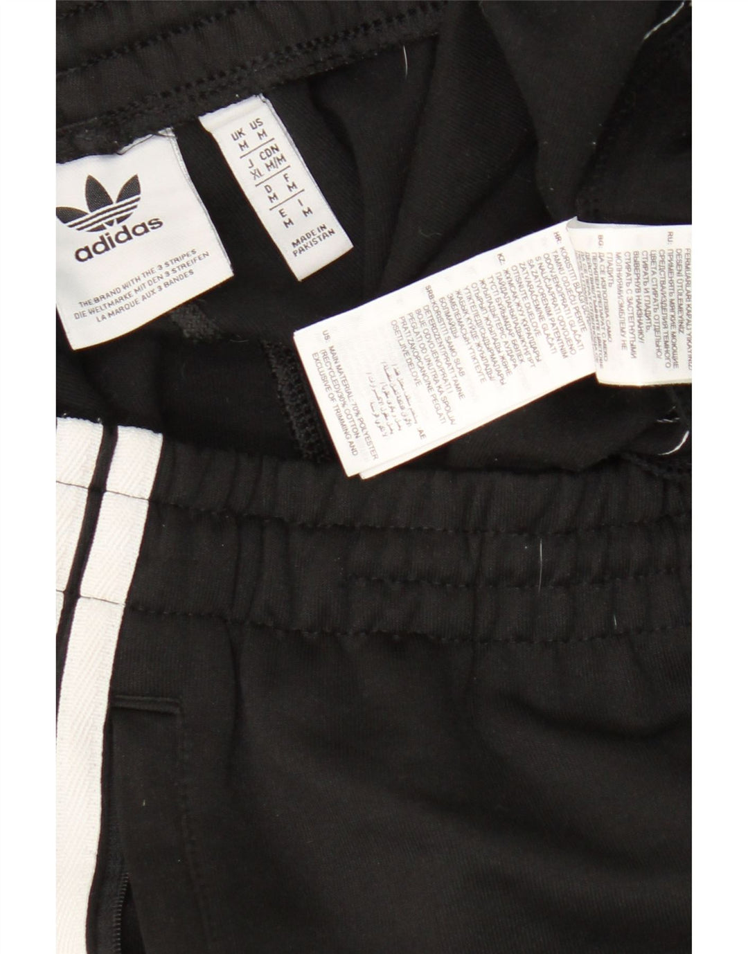 Adidas Mens Treino Calças Joggers Médio Poliéster Preto