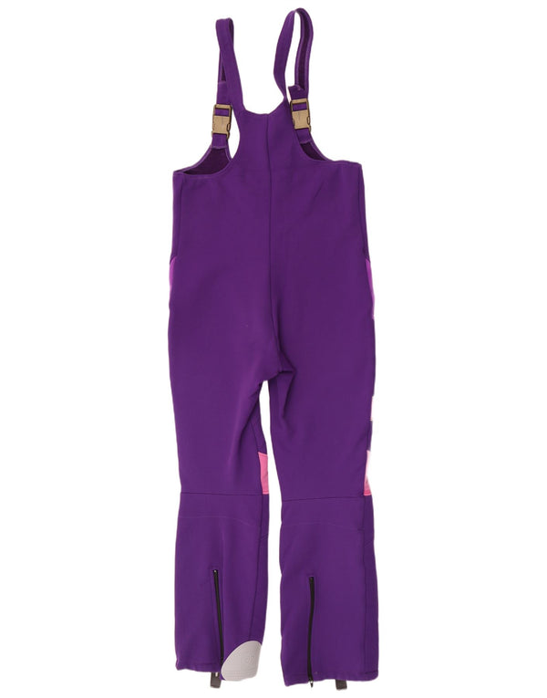 Calça de esqui feminina Dubin IT 52 2XL roxo colorblock acrílico
