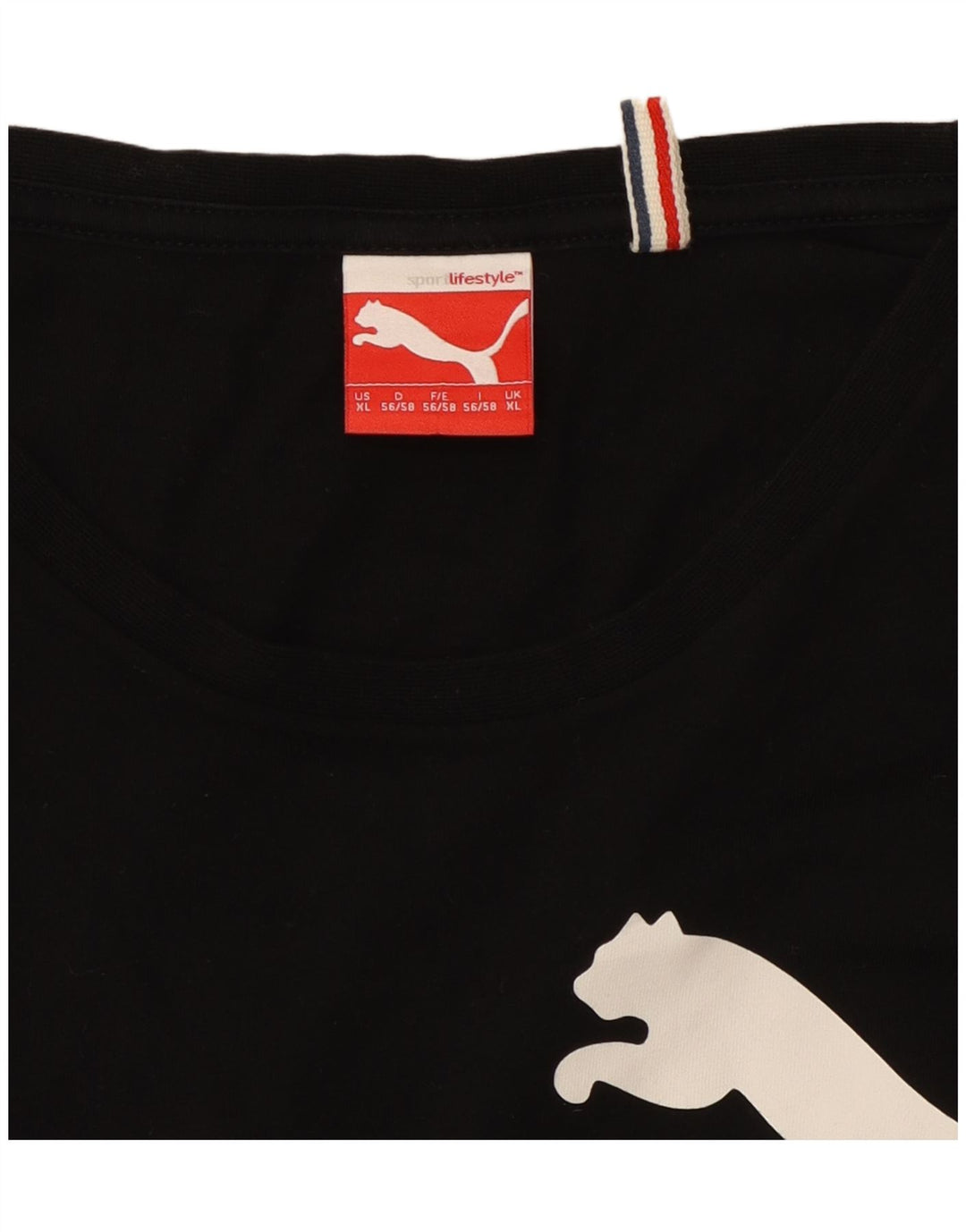 Camiseta gráfica masculina PUMA XL preta