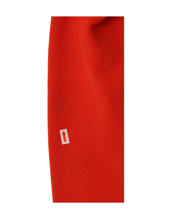 SUPERDRY moletom gráfico masculino jumper grande algodão vermelho