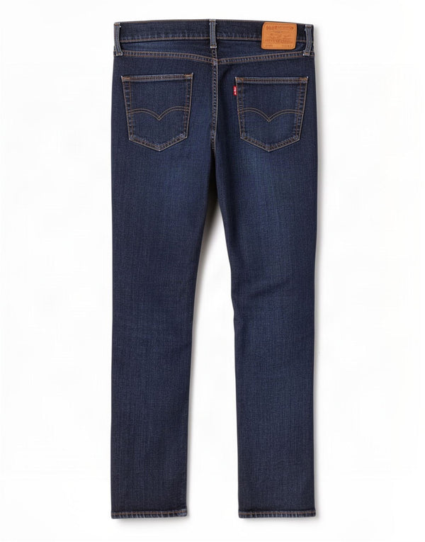 Levi's Masculino 511 Slim Jeans W36 L32 Azul Marinho Algodão
