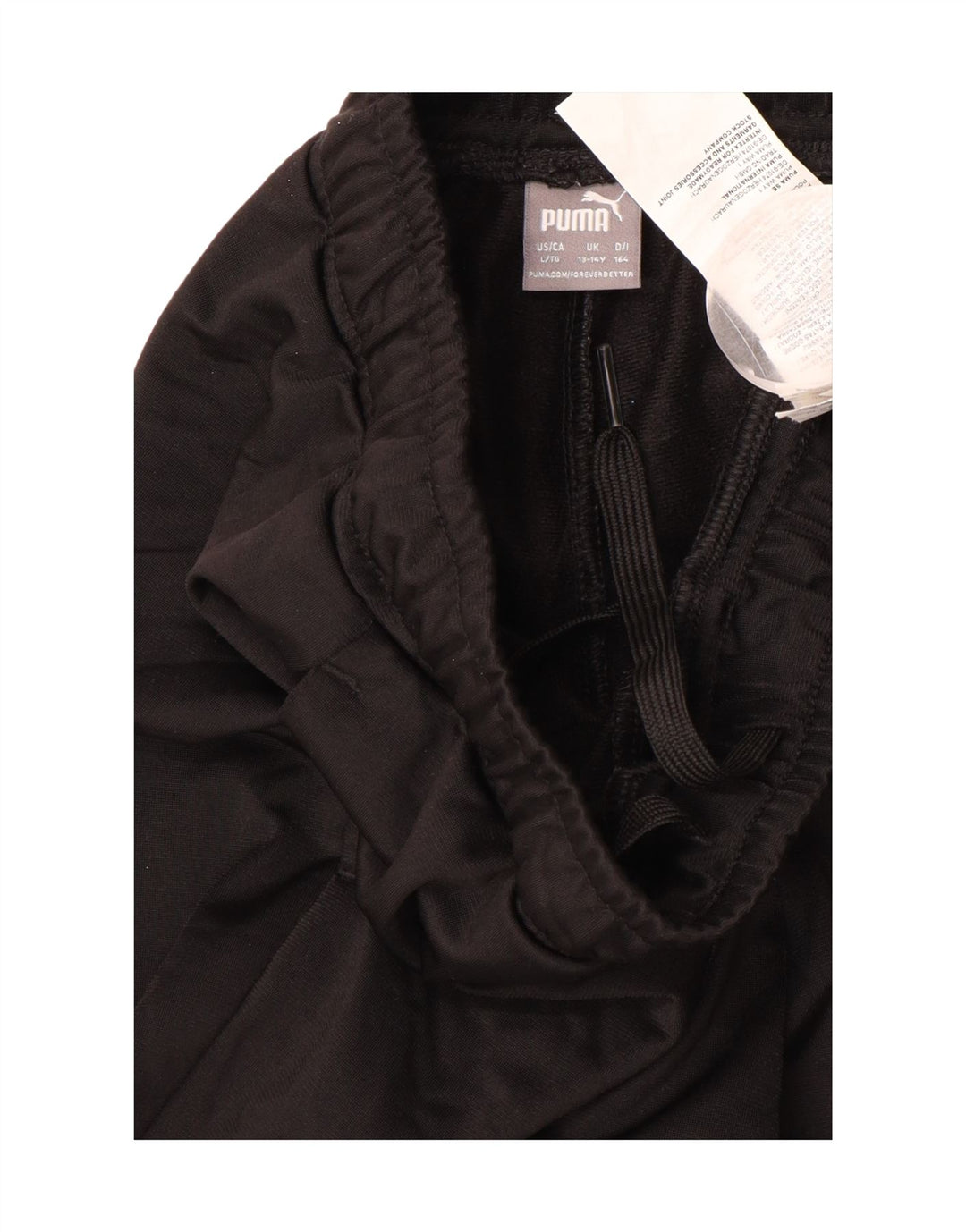 Calças de treino PUMA Meninos Joggers 13-14 Anos Preto Poliéster