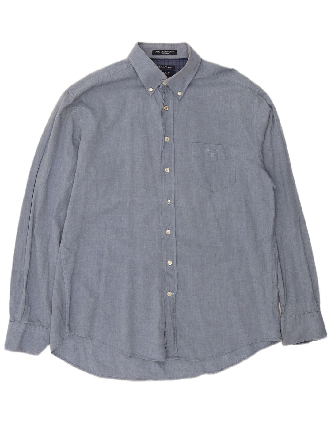 Camisa masculina Gant Soho Regular Fit XL algodão azul