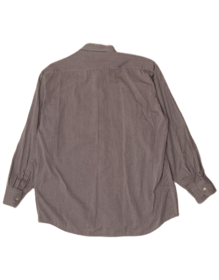 Camisa masculina PIERRE CARDIN tamanho 42 16 1/2 grande algodão cinza