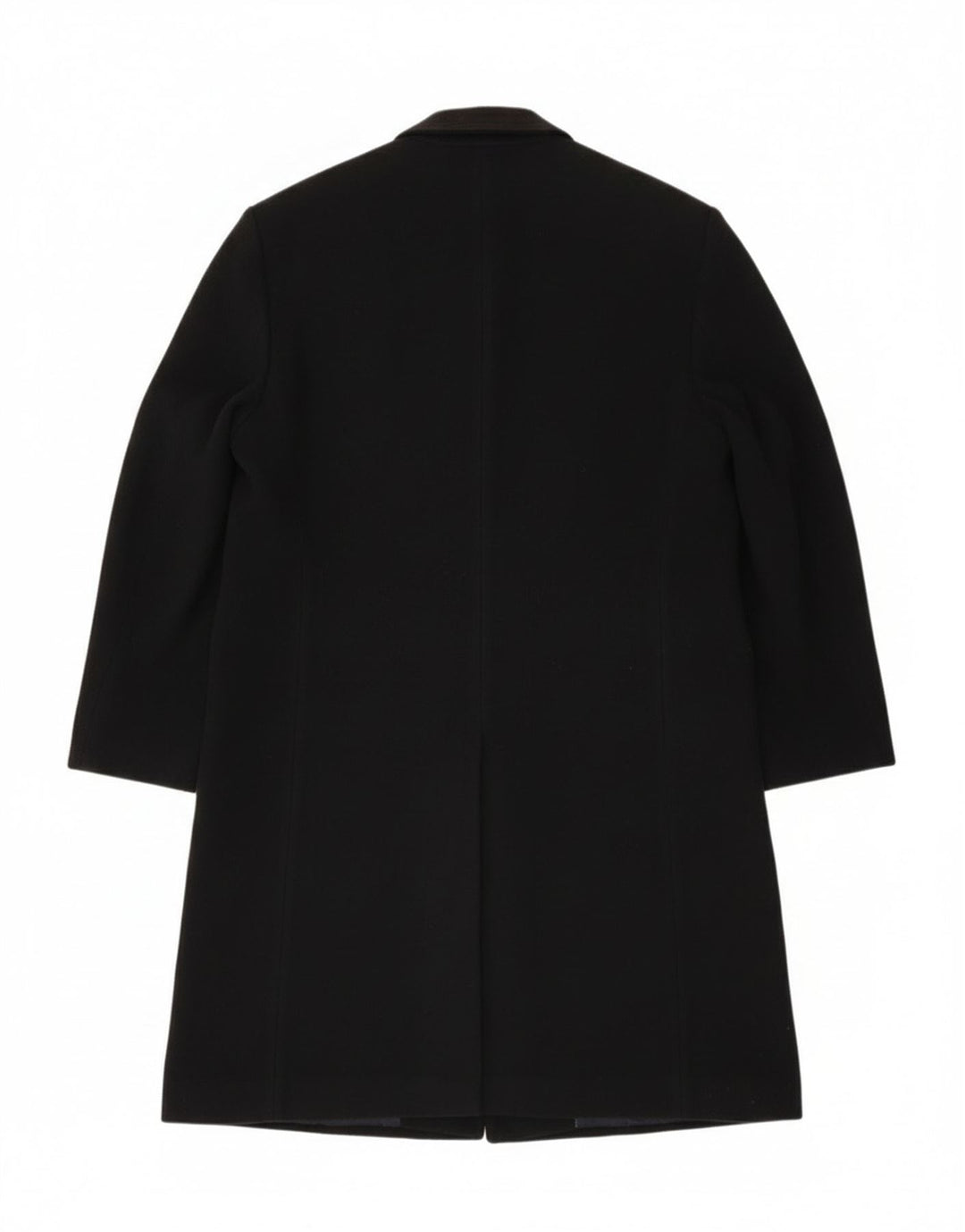 Sobretudo masculino BROOK TAVERNER UK 42 XL lã preta