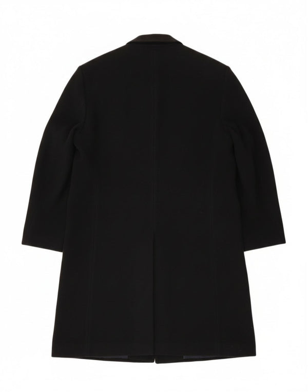 Sobretudo masculino BROOK TAVERNER UK 42 XL lã preta