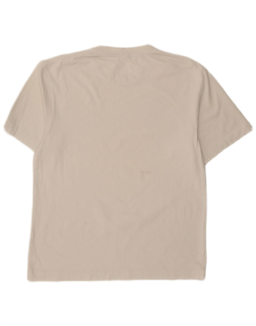 Camiseta masculina ZARA Top médio branco