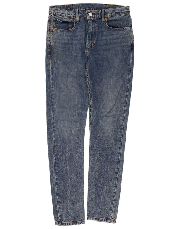 Calça jeans masculina Levi's 512 Slim Tapered W32 L34 azul algodão