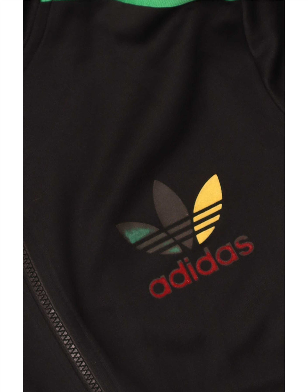 Adidas Mens Zip Hoodie Suéter Médio Preto Poliéster