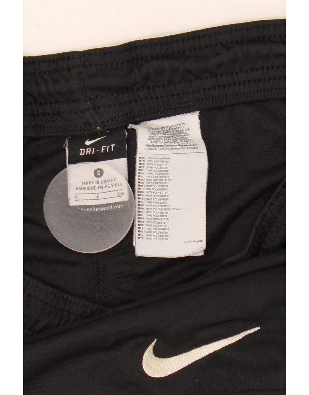 Nike Mens Dri Fit Sport Shorts Pequeno Poliéster Preto