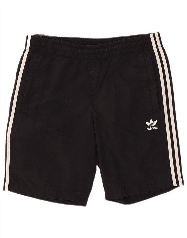 ADIDAS Mens Sport Shorts Médio Preto Nylon