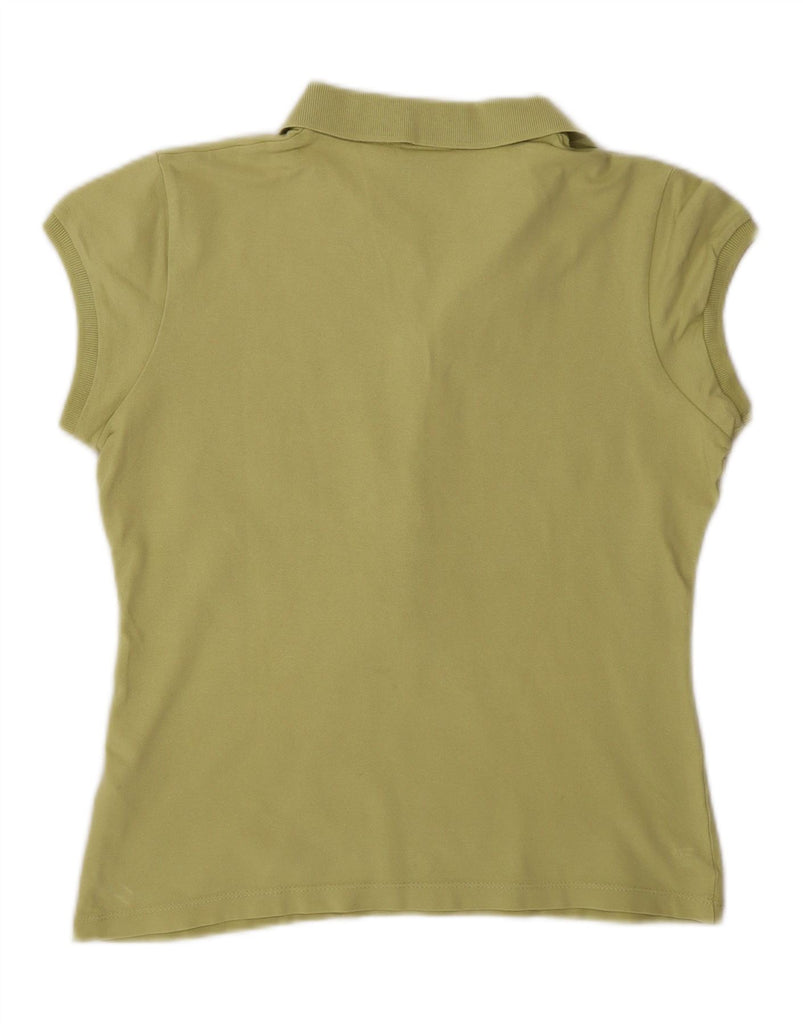 NIKE Womens Polo Shirt UK 10/12 Medium Green Cotton Vintage Nike and Second-Hand Nike from Messina Hembry 