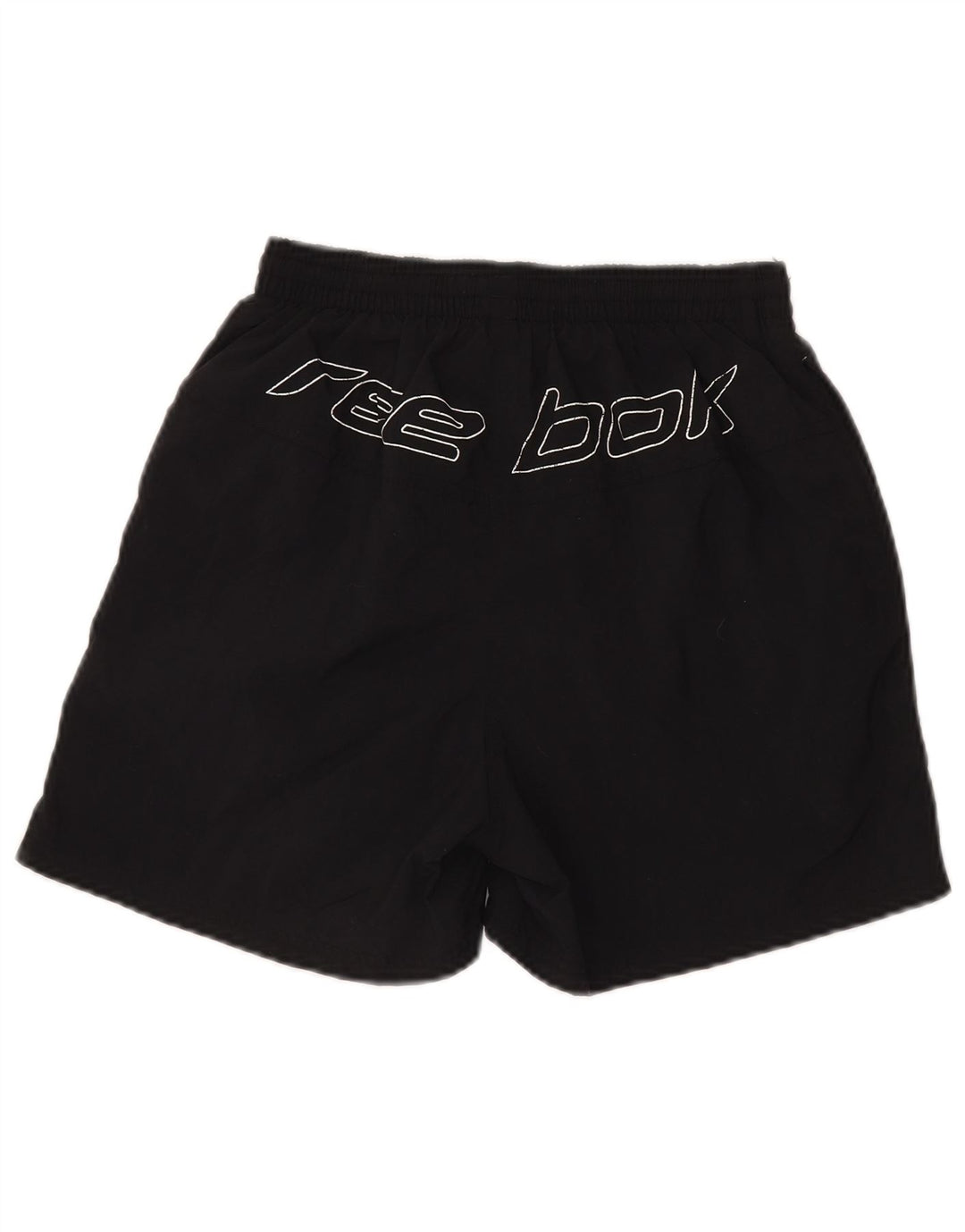 Shorts esportivos gráficos masculinos REEBOK XS preto nylon