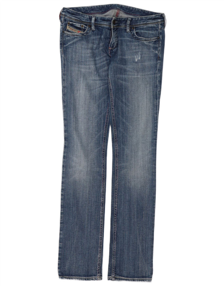 Jeans slim feminino DIESEL W31 L35 algodão azul