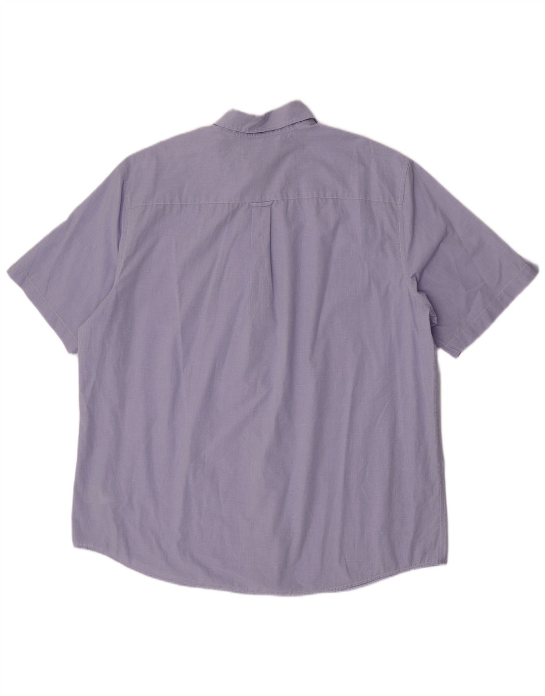 Camisa masculina de manga curta Chaps 2XL algodão houndstooth roxo