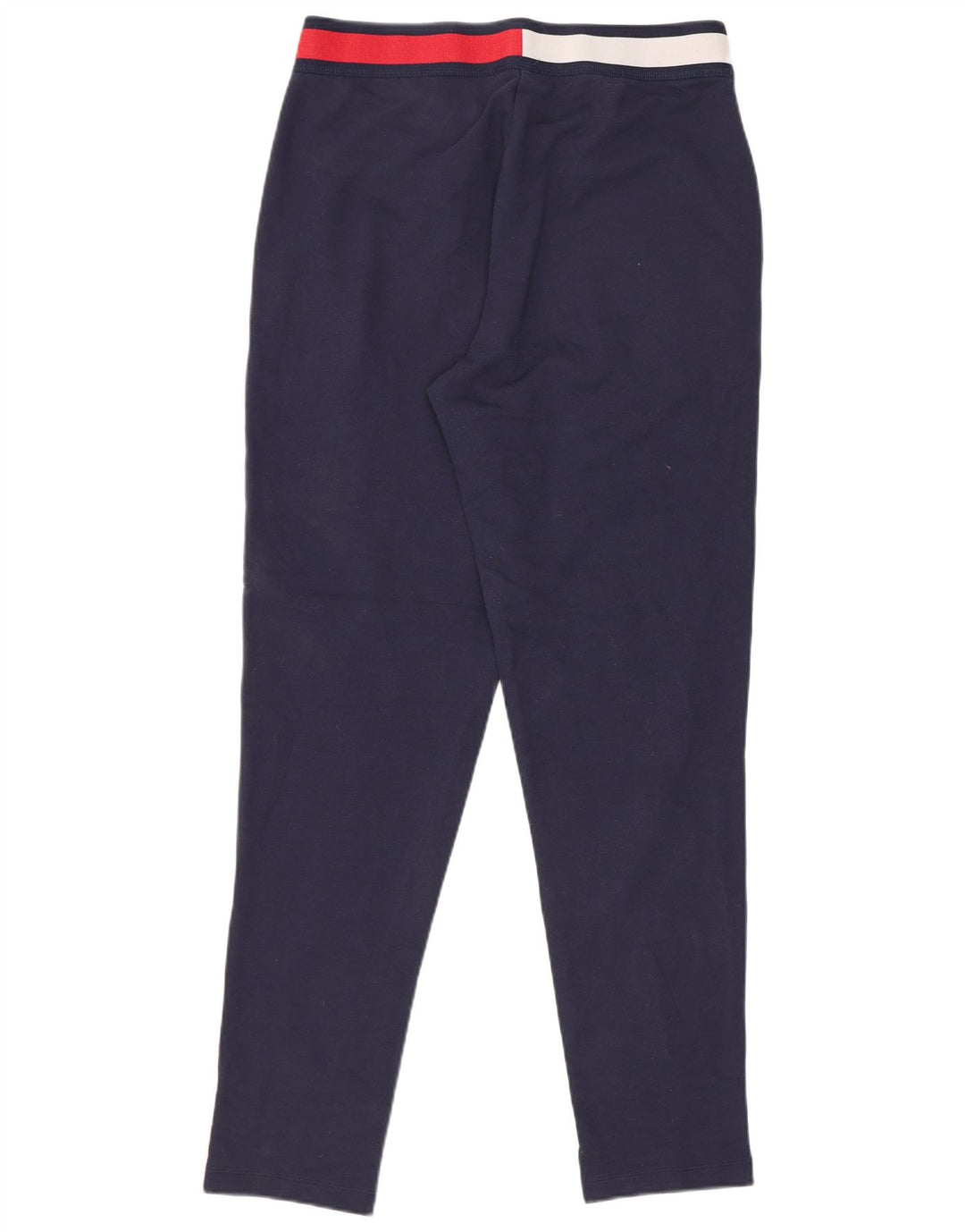 Calça de treino feminina Tommy Hilfiger pequena azul marinho