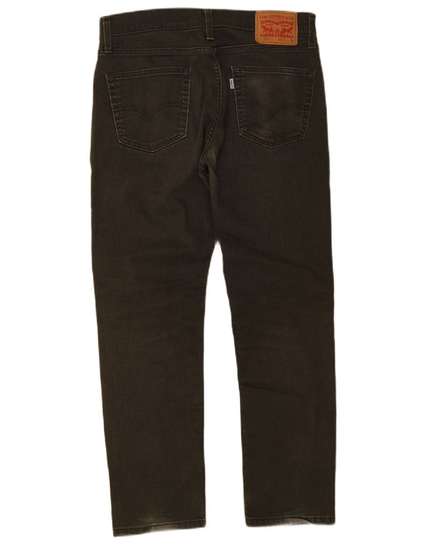 Levi's Masculino 511 Slim Jeans W32 L30 Verde Algodão