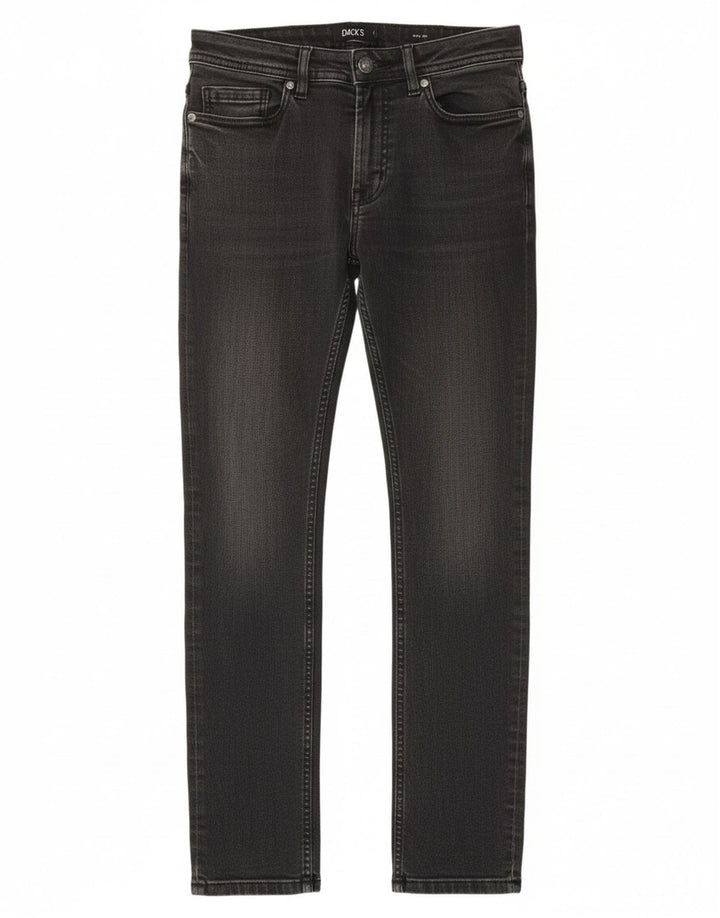 DACK'S Jeans Slim Feminino IT 44 Médio W28 L30 Algodão Cinza