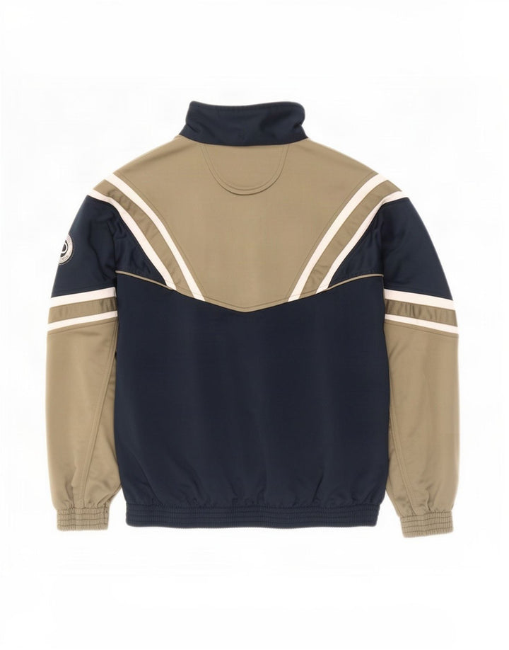 Jaqueta masculina de agasalho Champion médio azul marinho poliéster colorblock