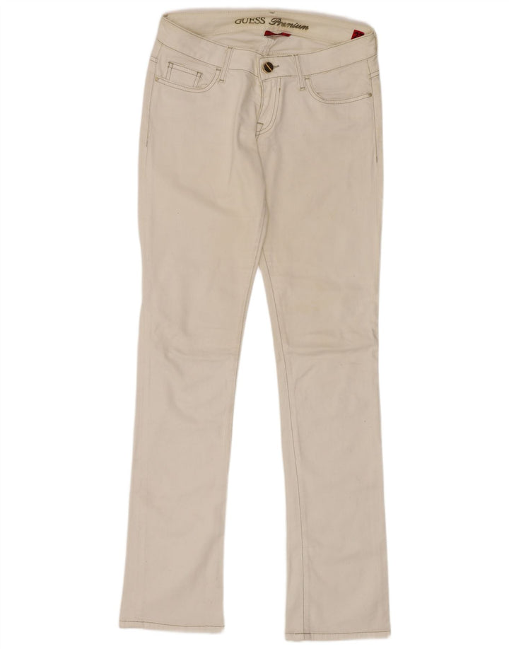 Guess Jeans Skinny Feminino W27 L34 Algodão Branco