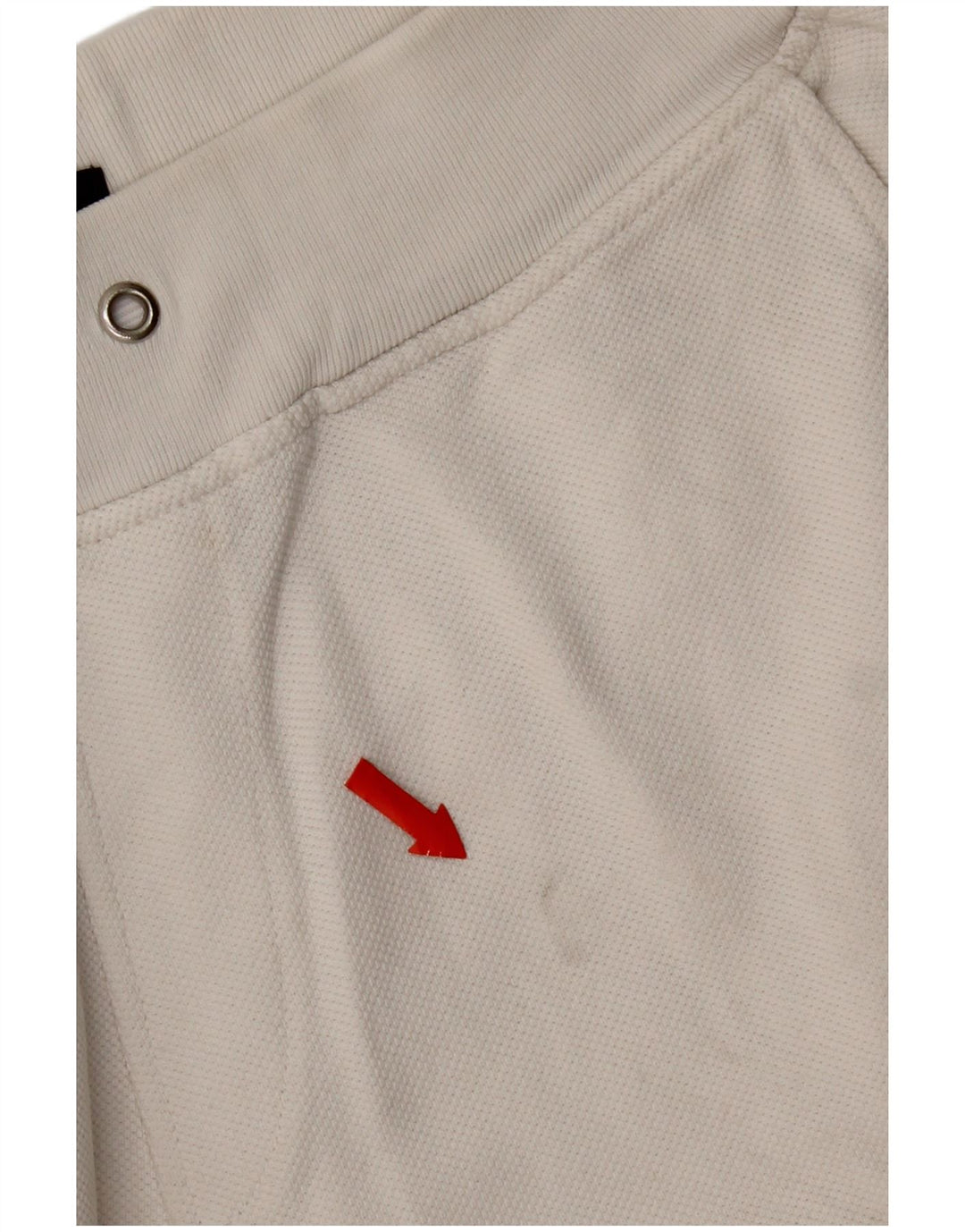 Zara Mens Chino Shorts Médio W31 Algodão Branco