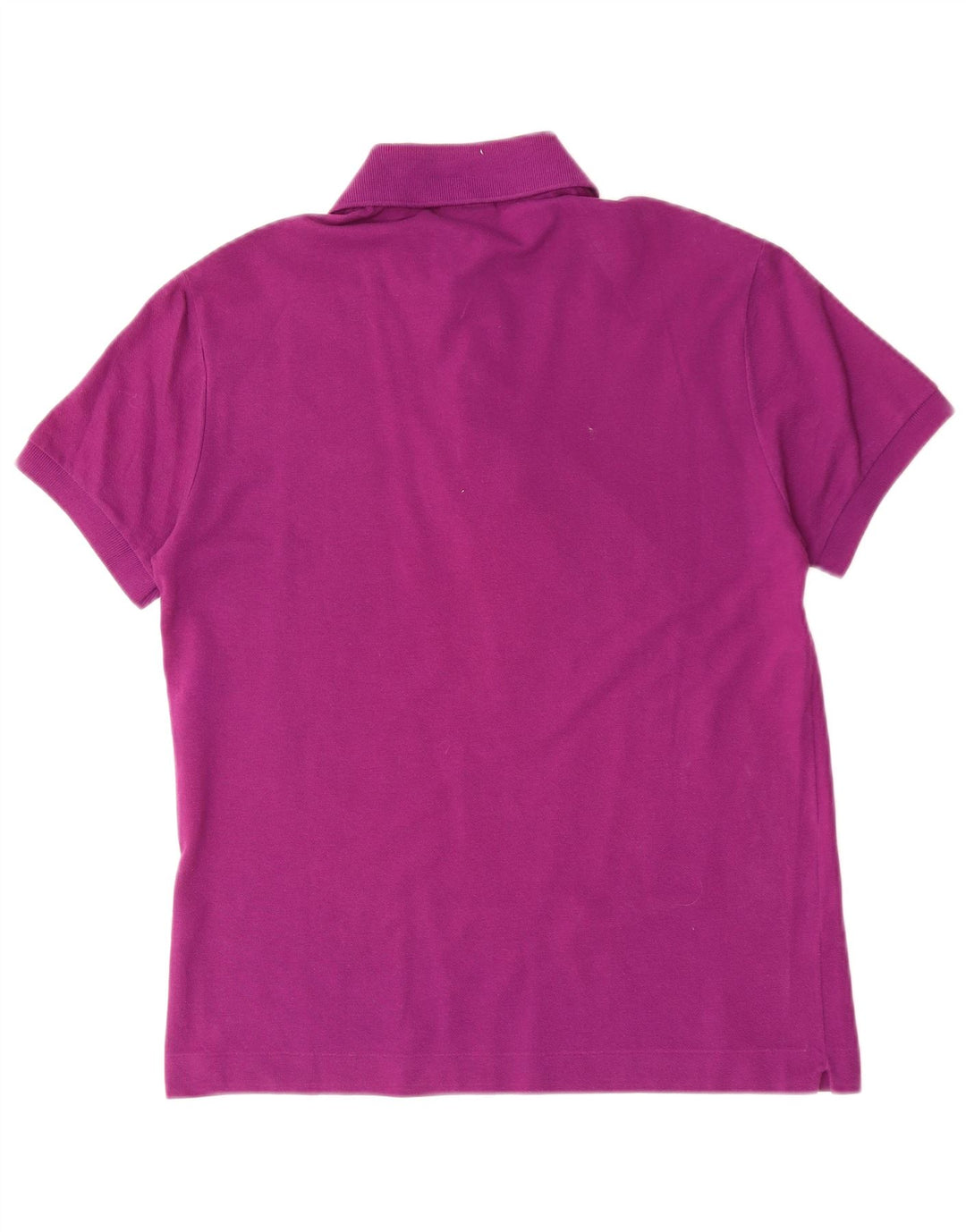 Camisa polo masculina Lacoste tamanho 3 pequeno algodão roxo