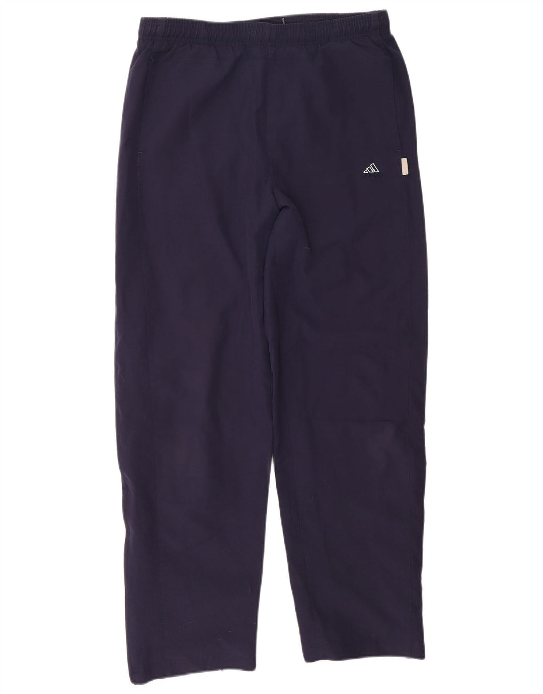 Calça de treino feminina Adidas UK 12 poliéster azul marinho médio