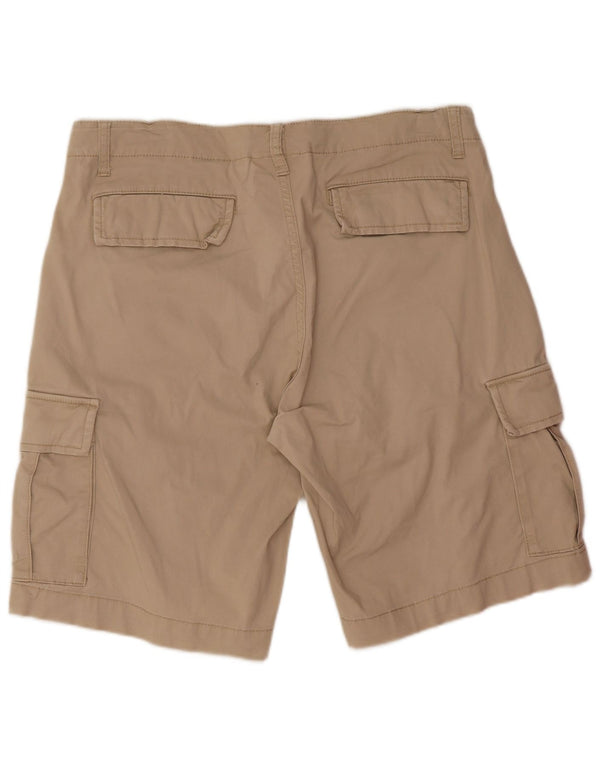 Shorts cargo masculino Champion médio W32 algodão bege