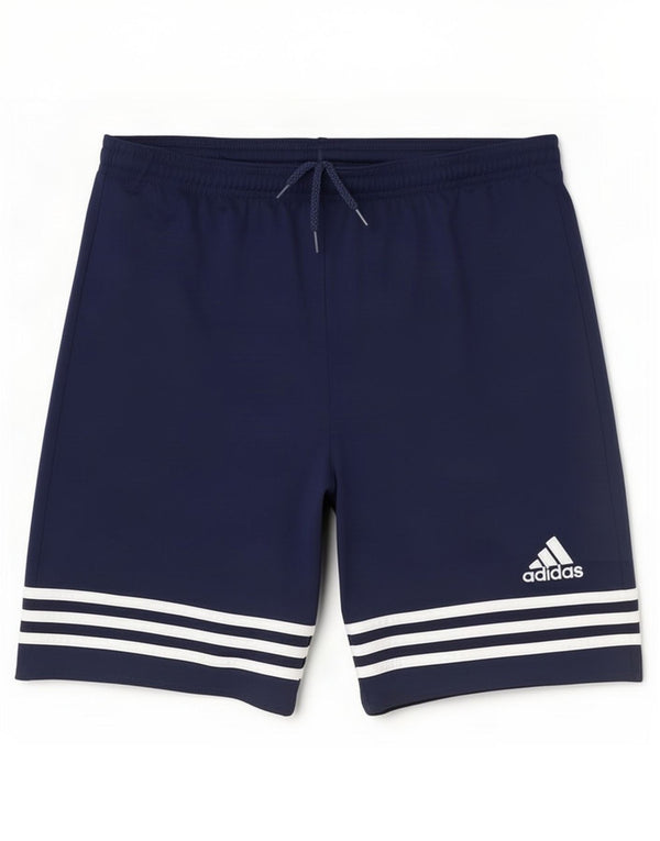 Calções desportivos Adidas Boys Climalite 13-14 anos XL azul marinho poliéster