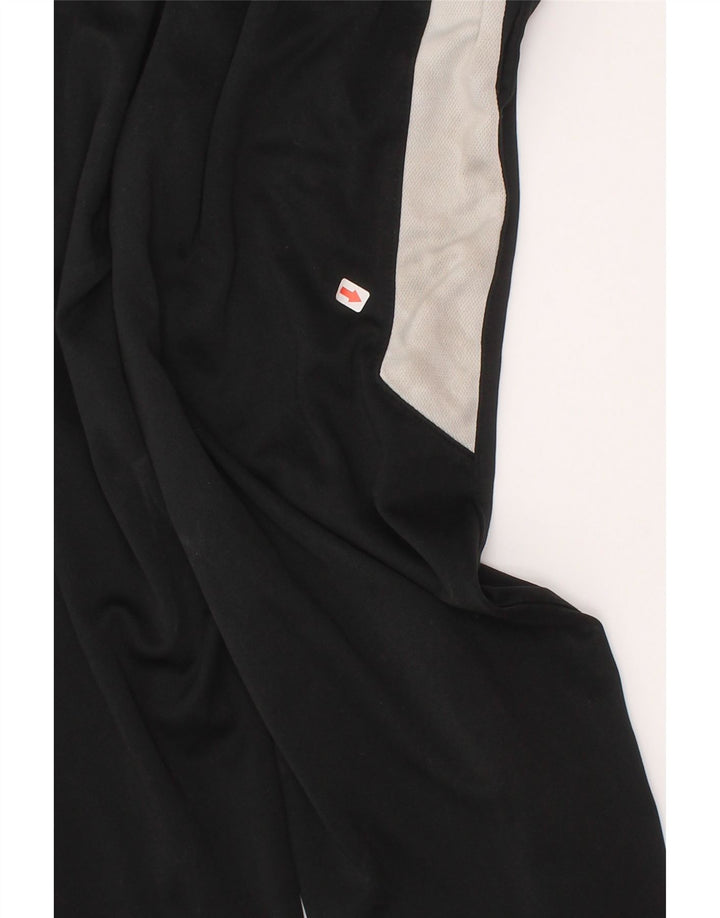 Calça de treino Nike Boys 6-7 anos grande preto colorblock poliéster