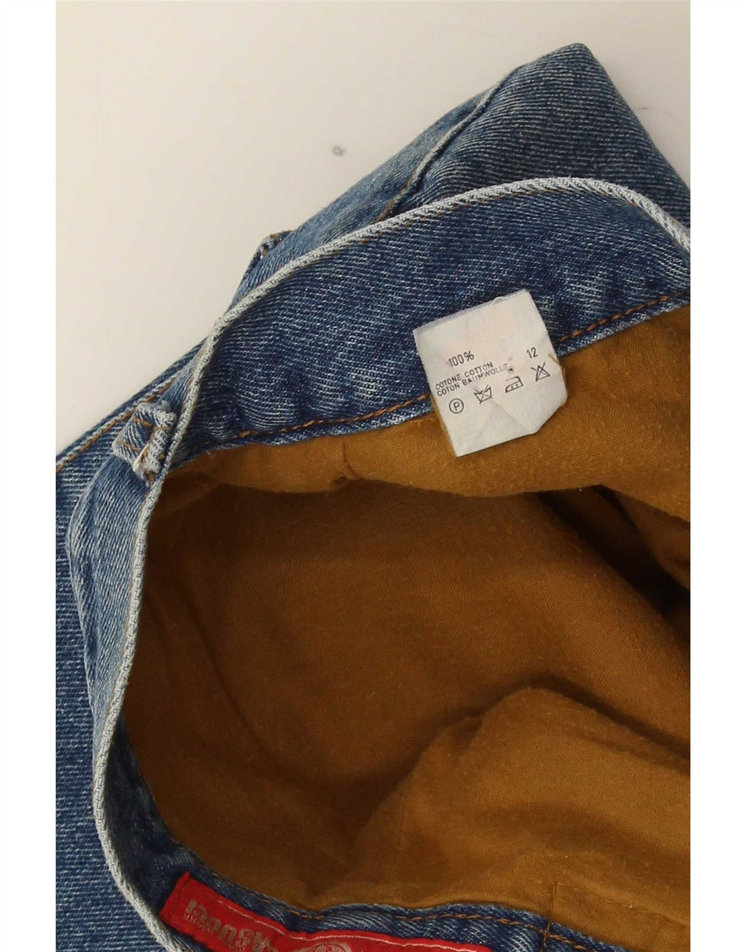 Casucci Jeans Cônico Feminino W26 L31 Azul Algodão