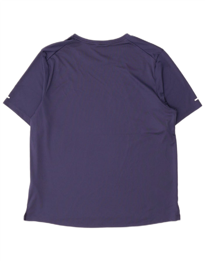 Camiseta Nike masculina gráfica grande poliéster azul marinho