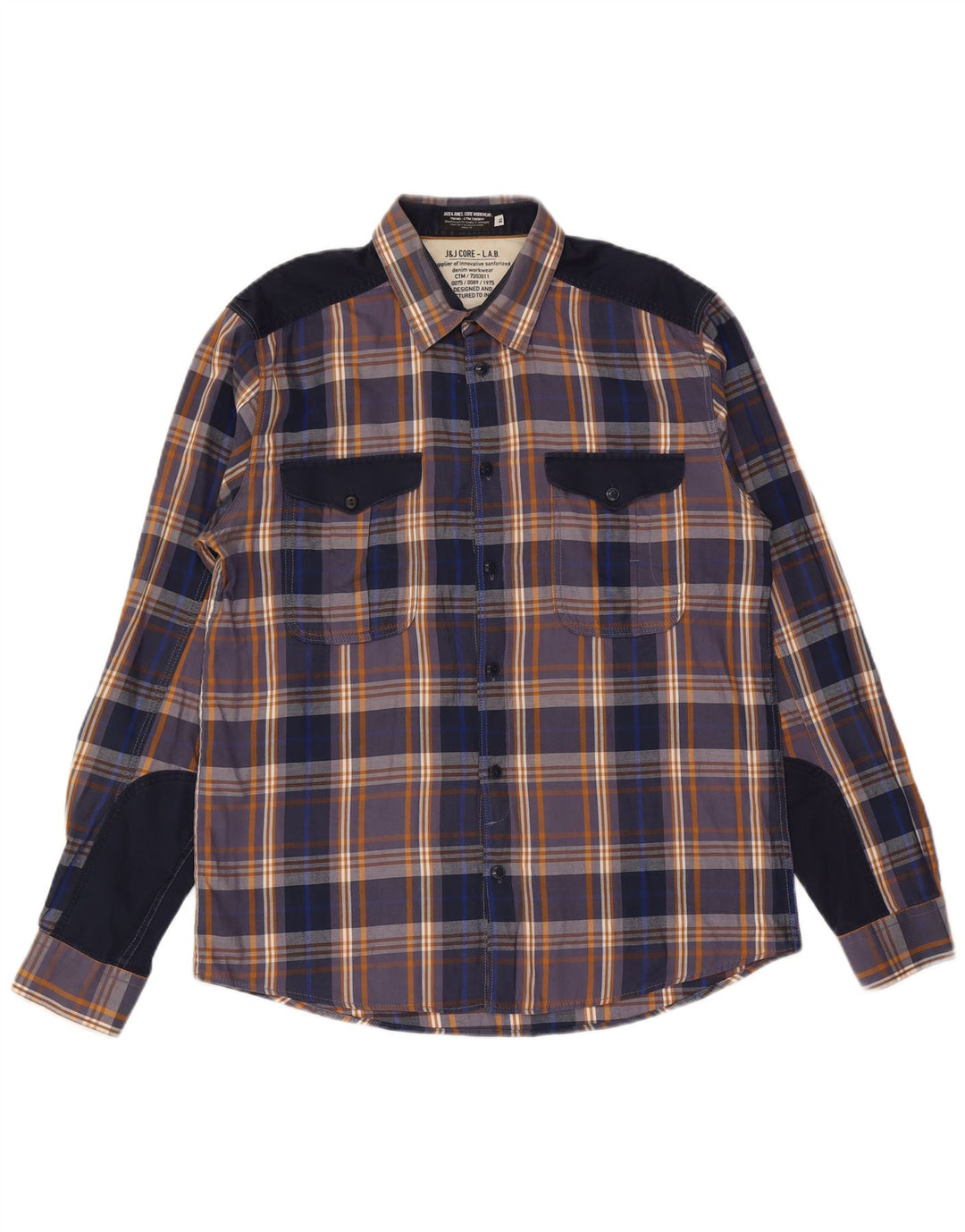 Camisa masculina Jack & Jones XL xadrez multicolorida