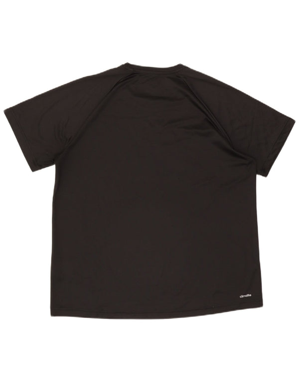 Camiseta Adidas Masculina Climalite Graphic Top XL Preto Poliéster