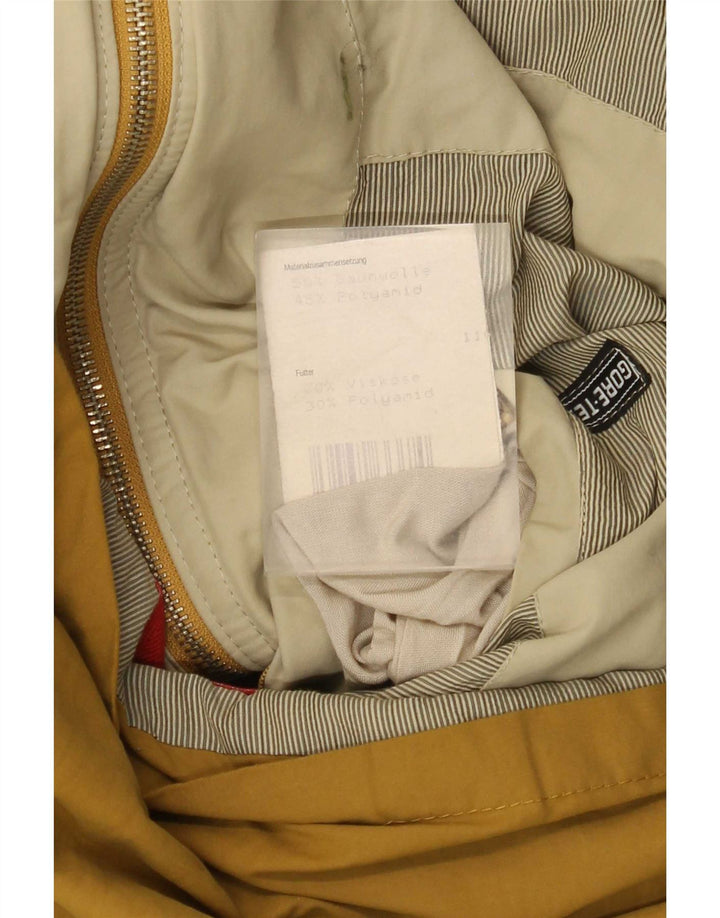 Jaqueta utilitária masculina Daniel Hechter Gore-Tex IT 50 grande lã amarela