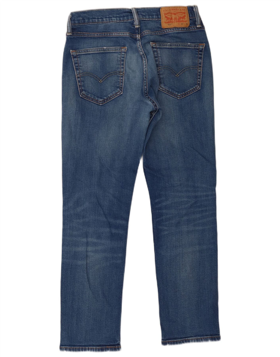 Levi's Masculino 511 Slim Jeans W32 L30 Azul Algodão
