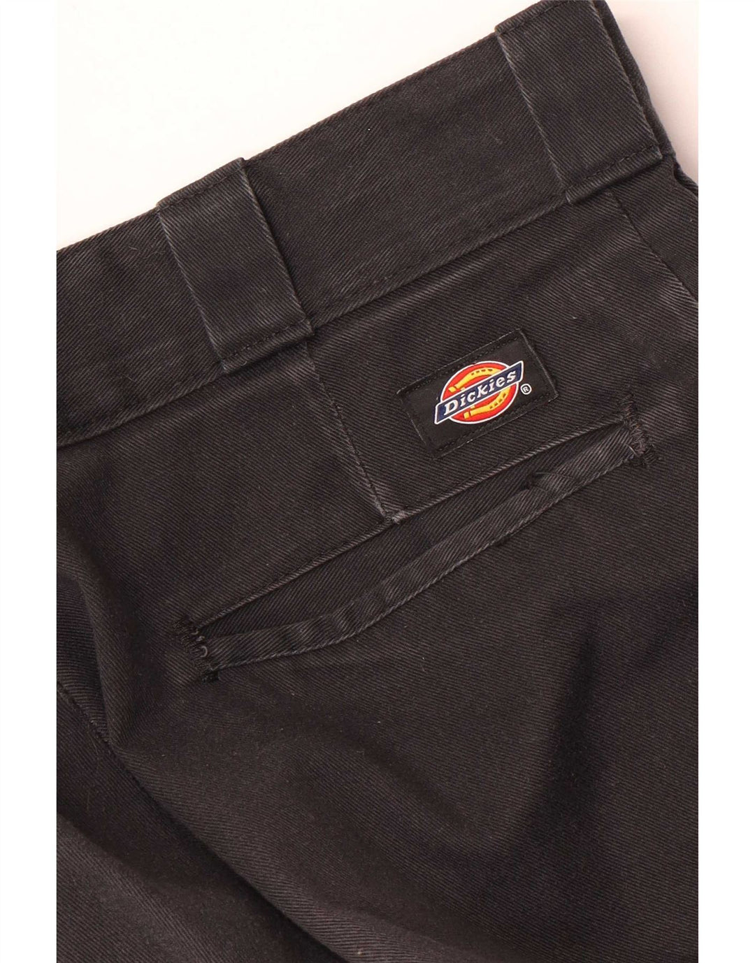 Calças Chino retas masculinas Dickies W32 L32 pretas