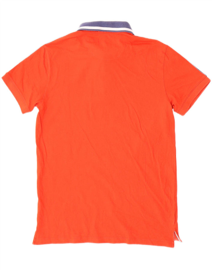 Camisa polo masculina Invicta gráfica pequena vermelha de algodão colorblock