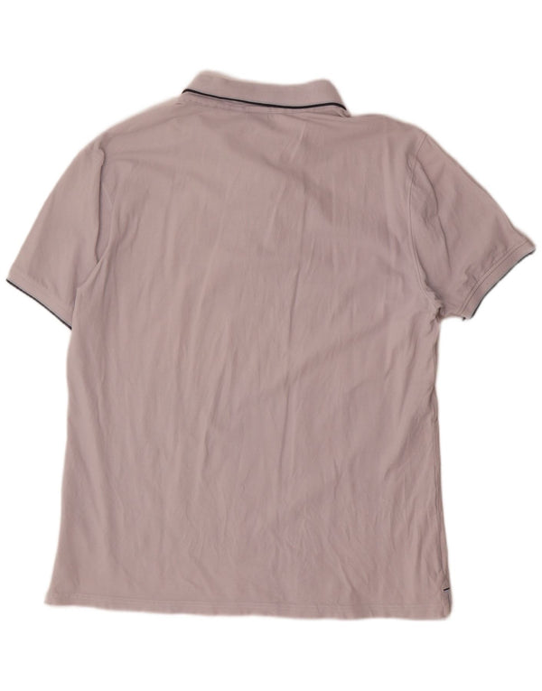 Camisa polo masculina North Sails Slim Fit XL algodão cinza
