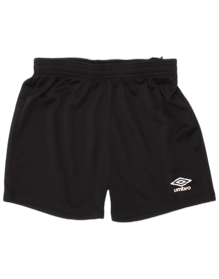 Umbro Meninos Sport Shorts 9-10 Anos Médio Poliéster Preto