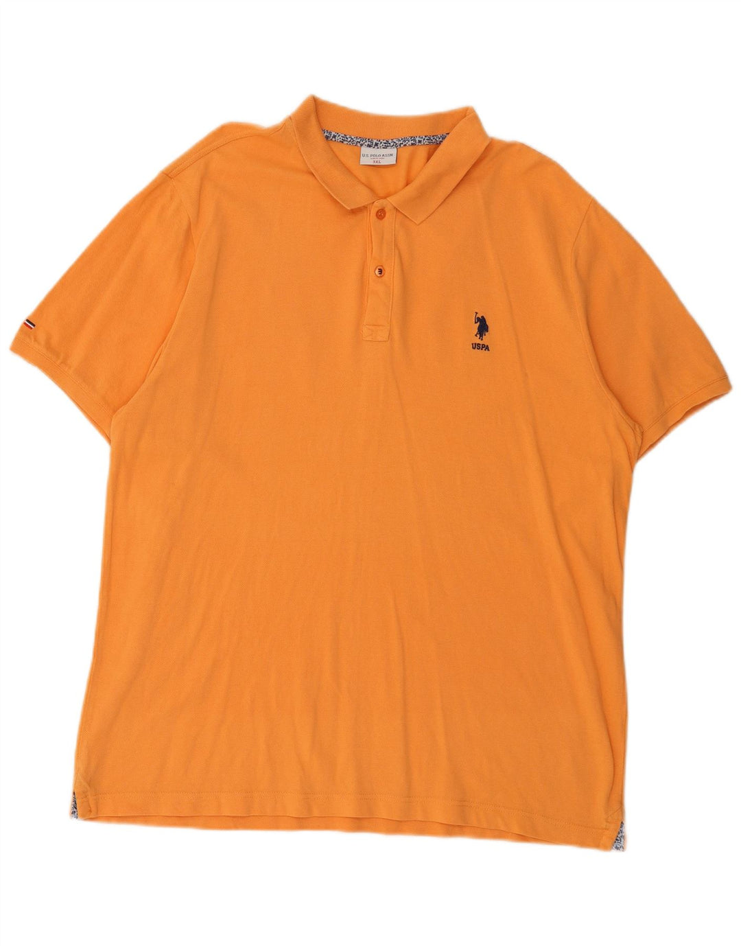 US Polo Assn. Camisa masculina 3XL laranja