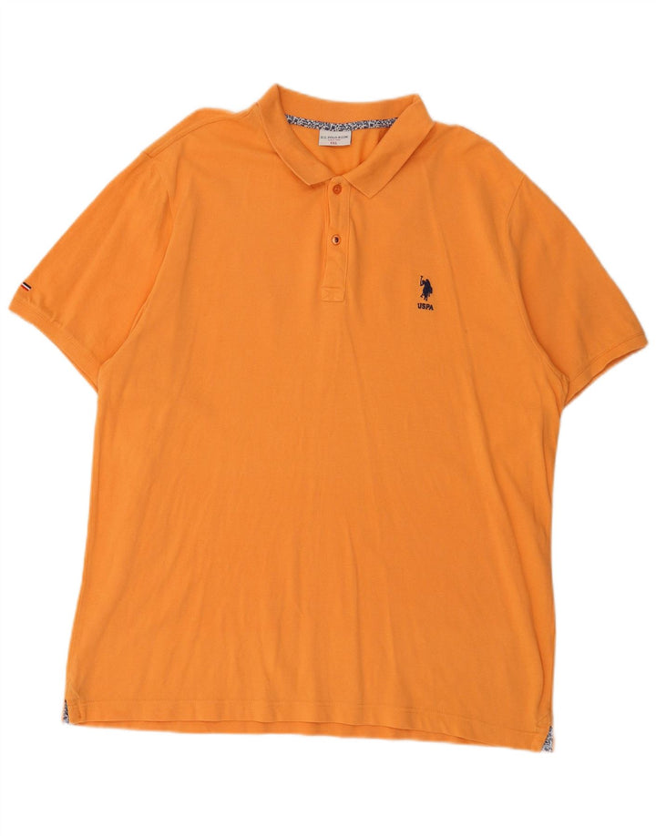US Polo Assn. Camisa masculina 3XL laranja
