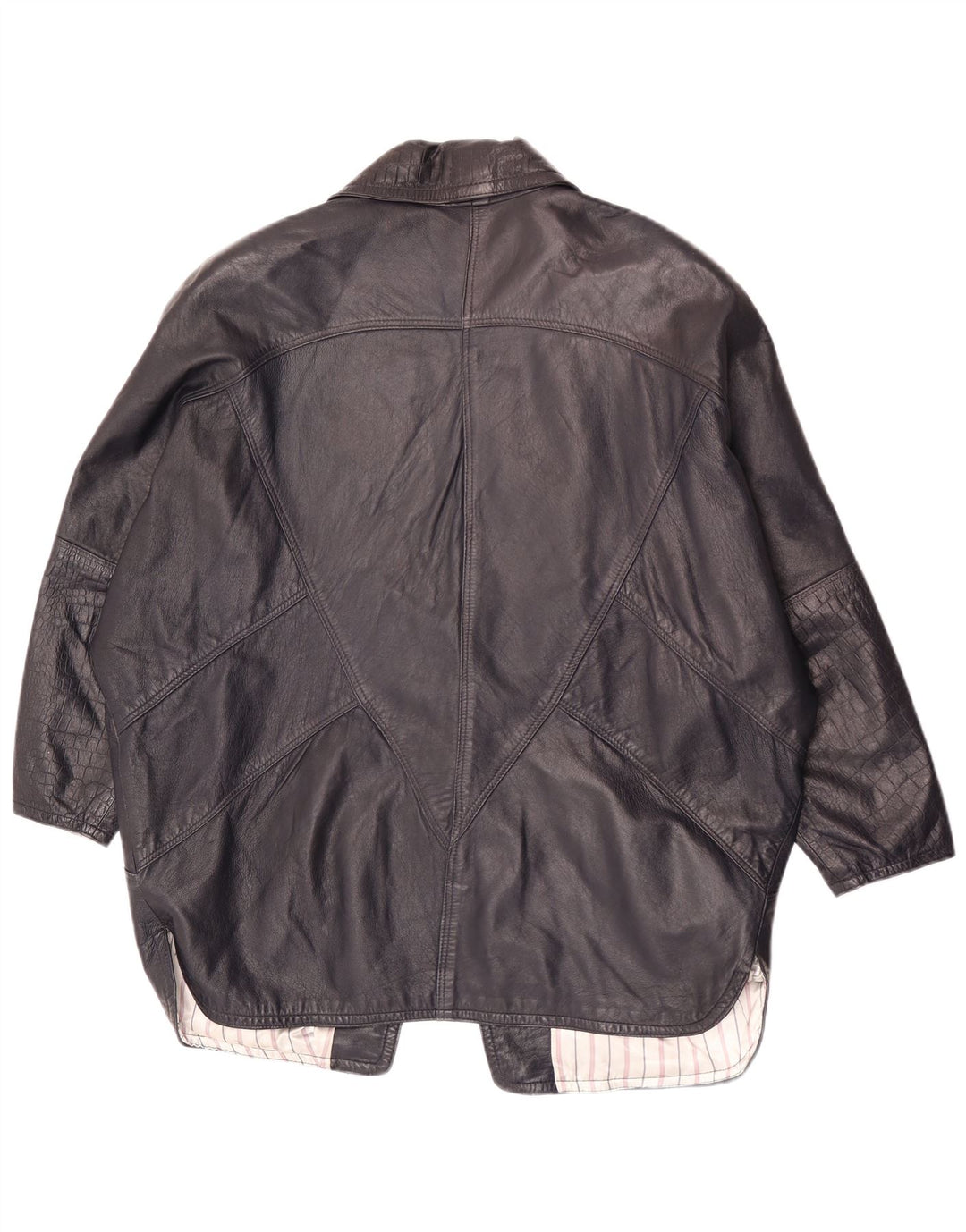 Jaqueta feminina vintage oversized EU 40 Médio Roxo