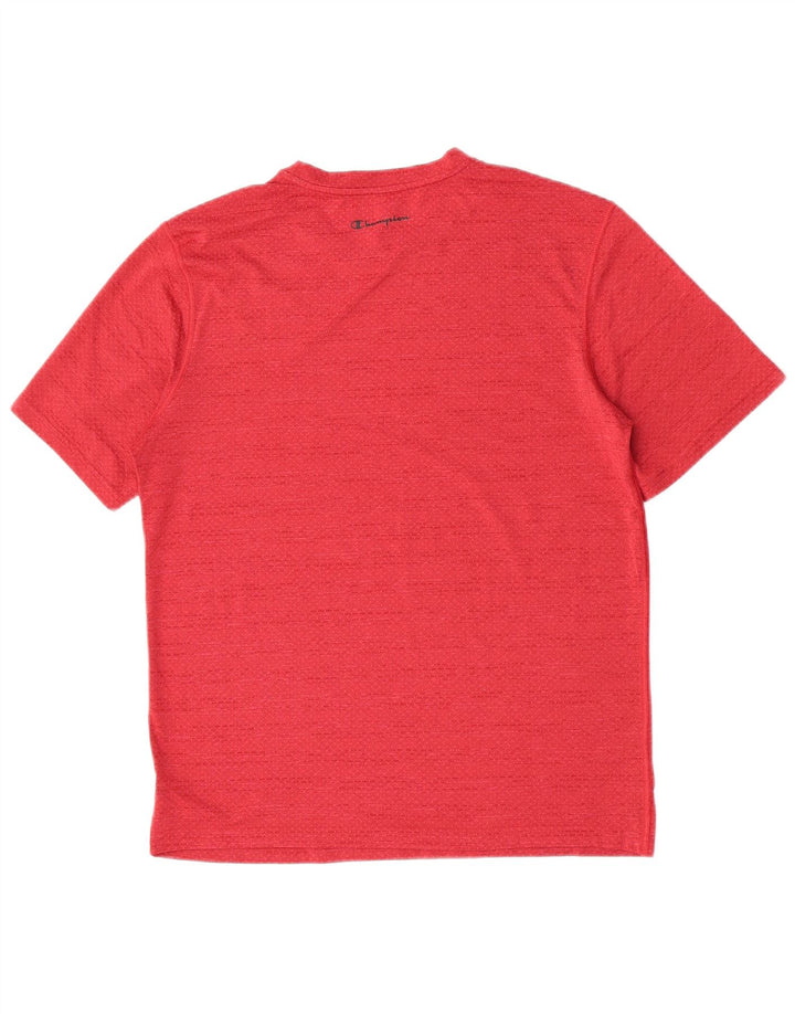 Camiseta masculina Champion Top Médio Poliéster Vermelho