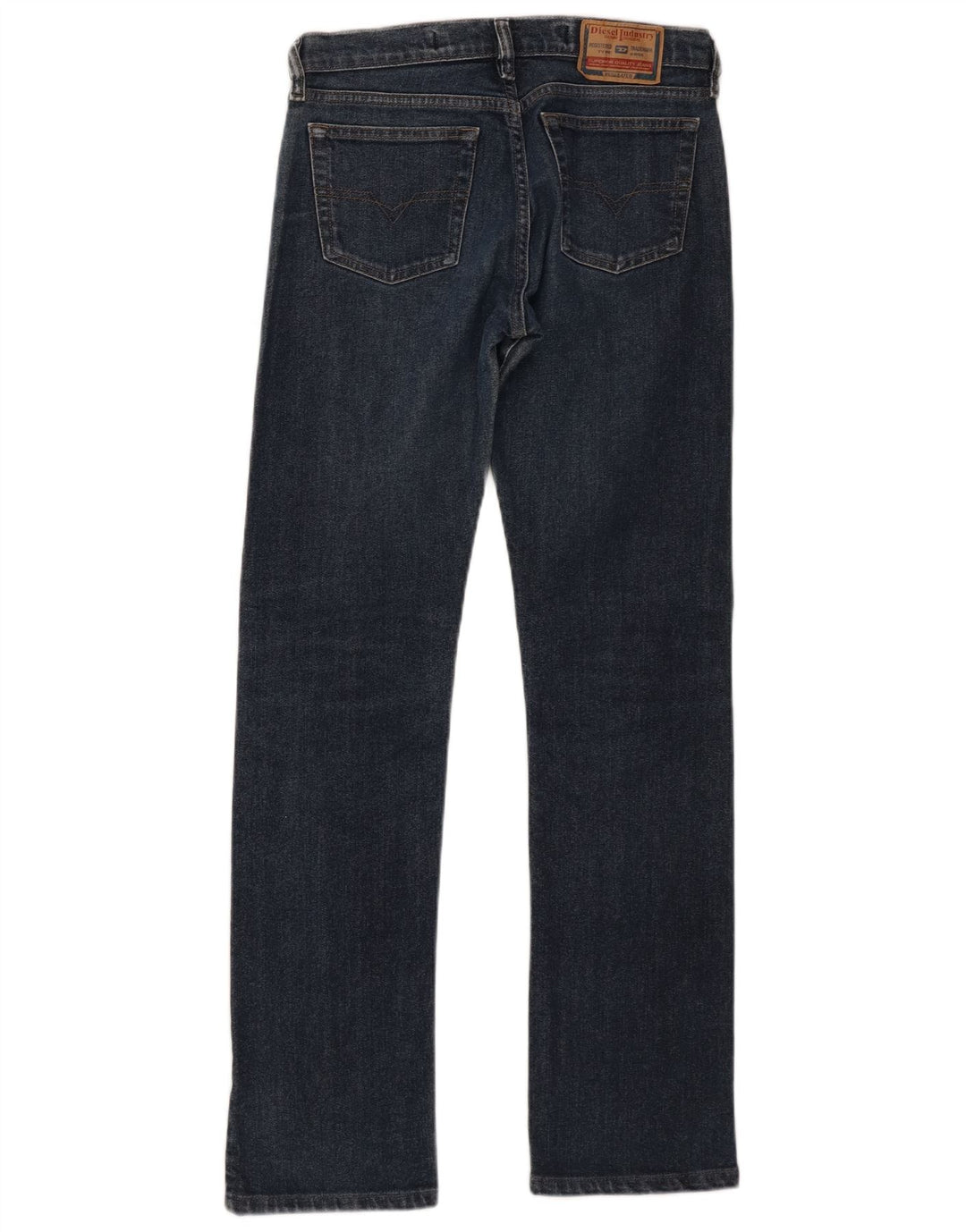 DIESEL Jeans retos femininos W27 L30 algodão azul marinho