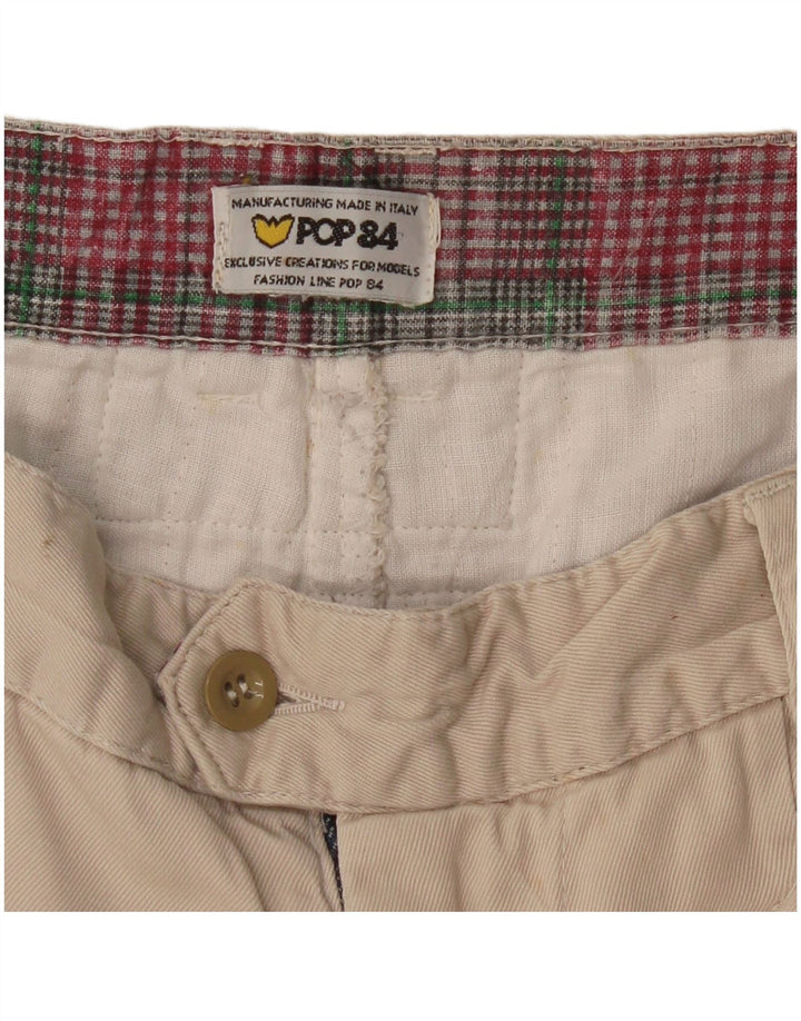 Calça Chino Masculina POP 84 W30 L32 Bege