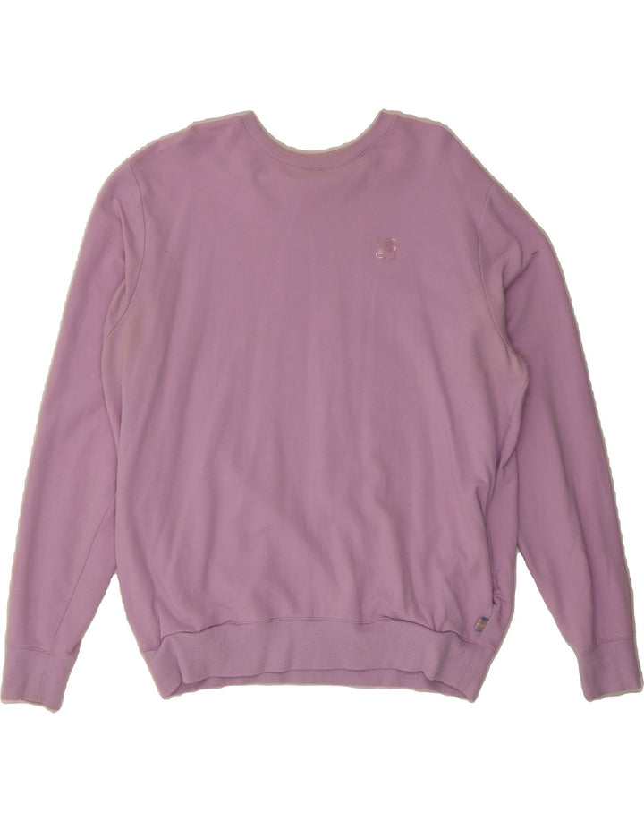 FILA Womens Sweatshirt Jumper UK 18 XL Pink Cotton Vintage Fila and Second-Hand Fila from Messina Hembry 