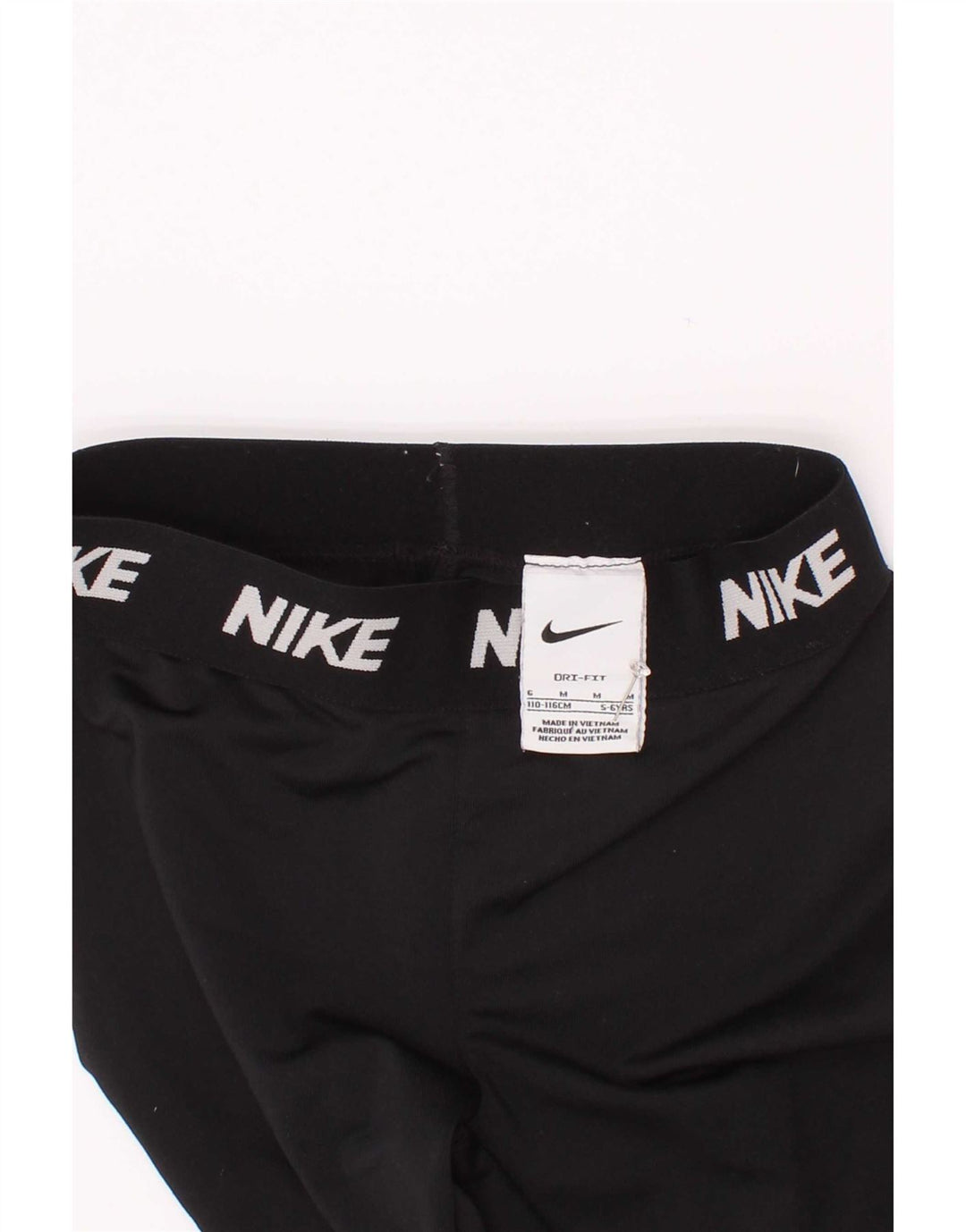 Leggings Nike Dri Fit para meninas 5-6 anos médio preto