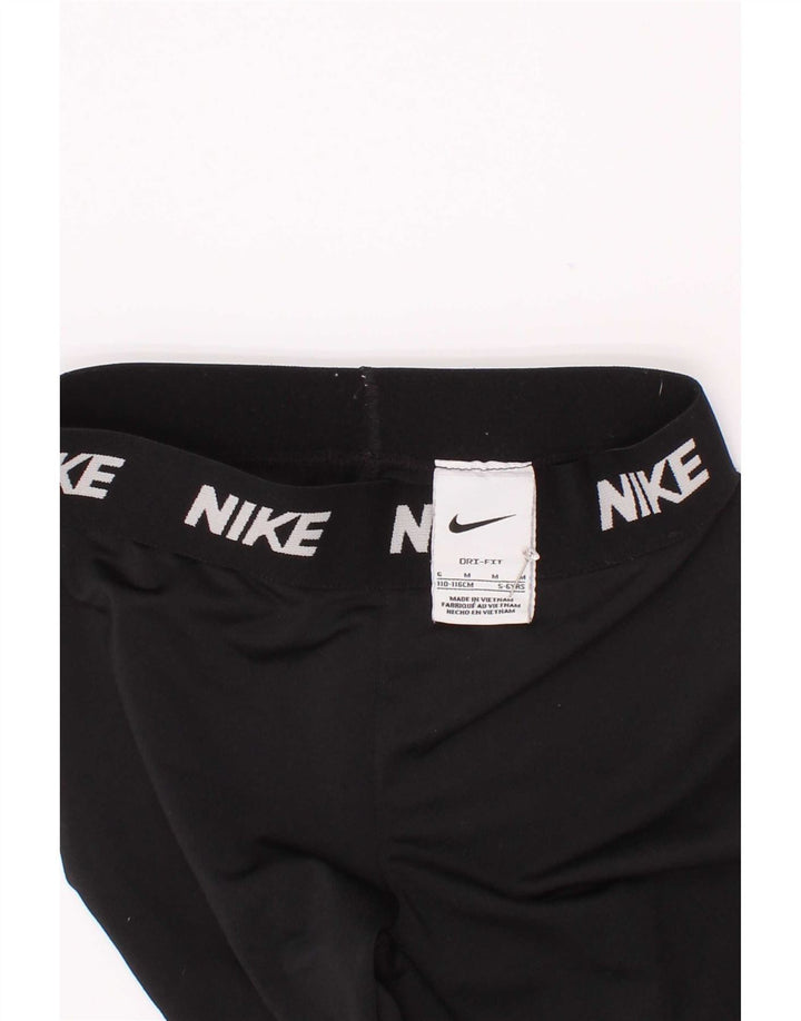 Leggings Nike Dri Fit para meninas 5-6 anos médio preto
